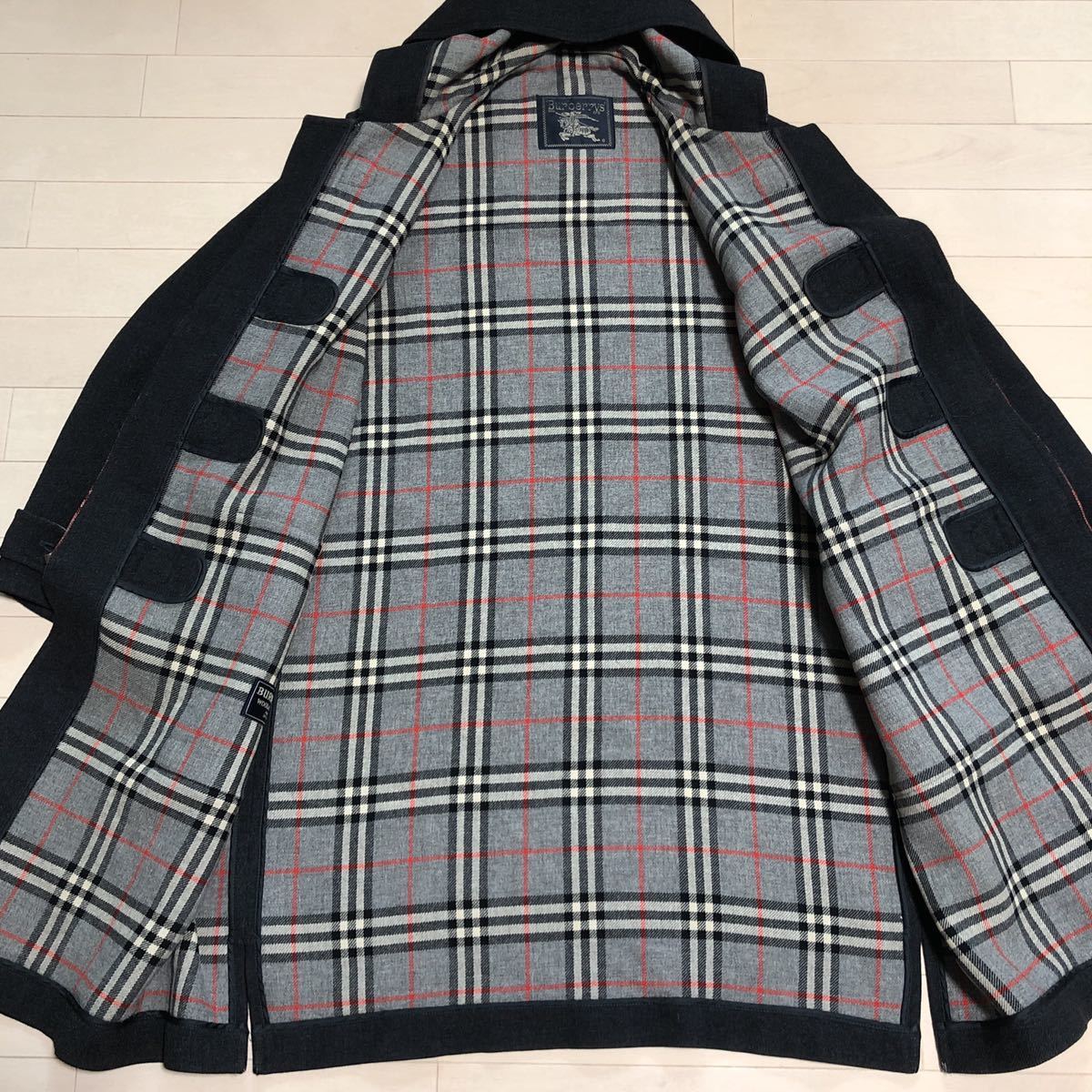 Burberry バーバリー ウール カシミヤ混 ダッフルコート ロングコート