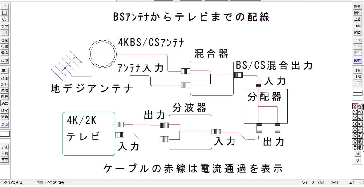 μ◇4k8k 3.2GHz対応 混合分波器 新品 ◇MX_TBP-DM_JRD9_画像3