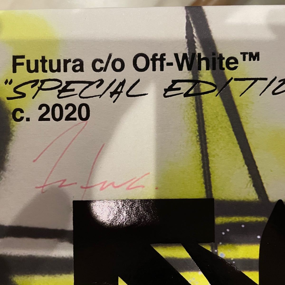 FUTURAxOFF-WHITE Rizzoli Book 限定700冊 シリアルナンバー入り