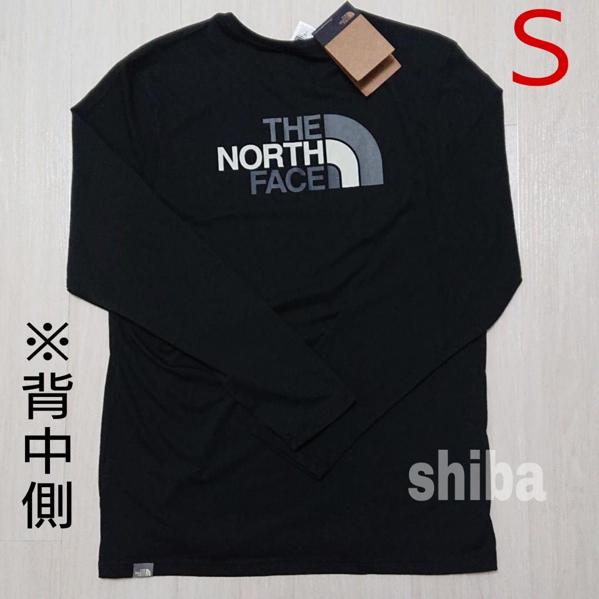 THE NORTH FACE ノースフェイス　長袖　ロンT　黒　Easy long sleeve　海外Sサイズ
