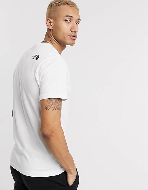 THE NORTH FACE ノースフェイス　tシャツ 半袖  ホワイト 白　海外限定 NSE t-shirt　海外Mサイズ