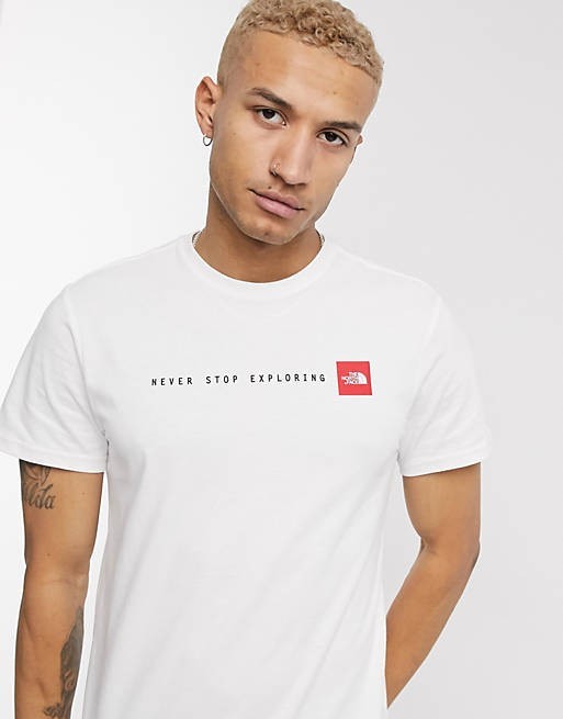 THE NORTH FACE ノースフェイス　tシャツ 半袖  ホワイト 白　海外限定 NSE t-shirt　海外Mサイズ