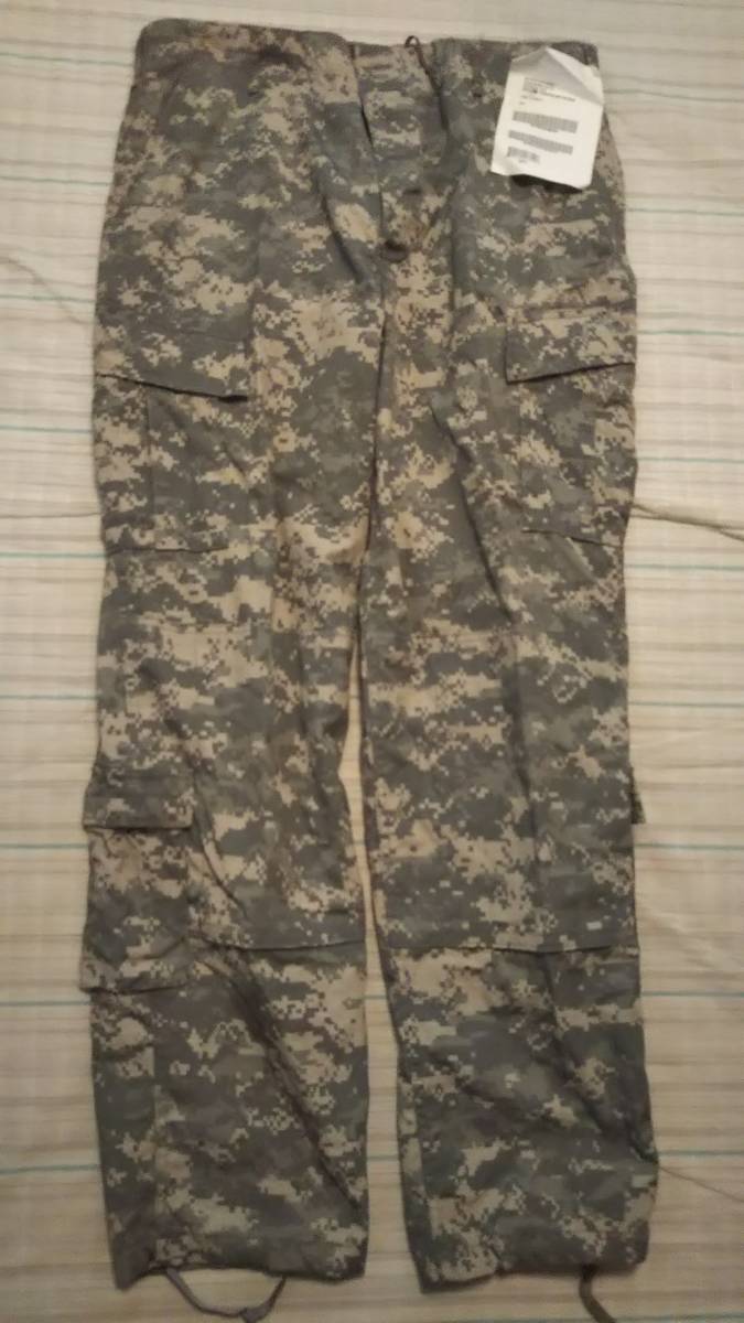 ☆★米軍放出品 ACUパンツ Trousers Army Combat Uniform Large Long (L/L) 管理タグ付き 準未使用 程度良好★☆の画像1