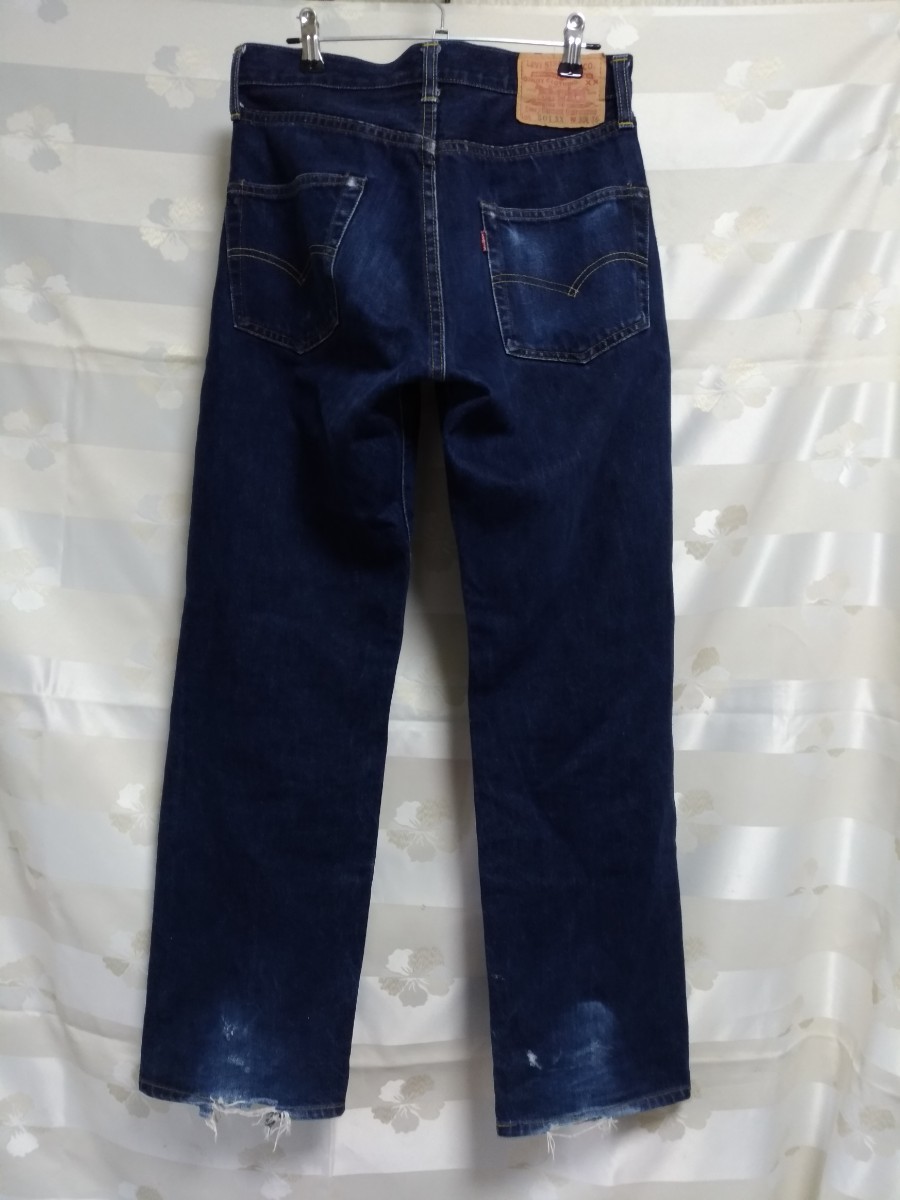濃紺】Levi's リーバイス 501XX 98年復刻 bigE USA バレンシア製