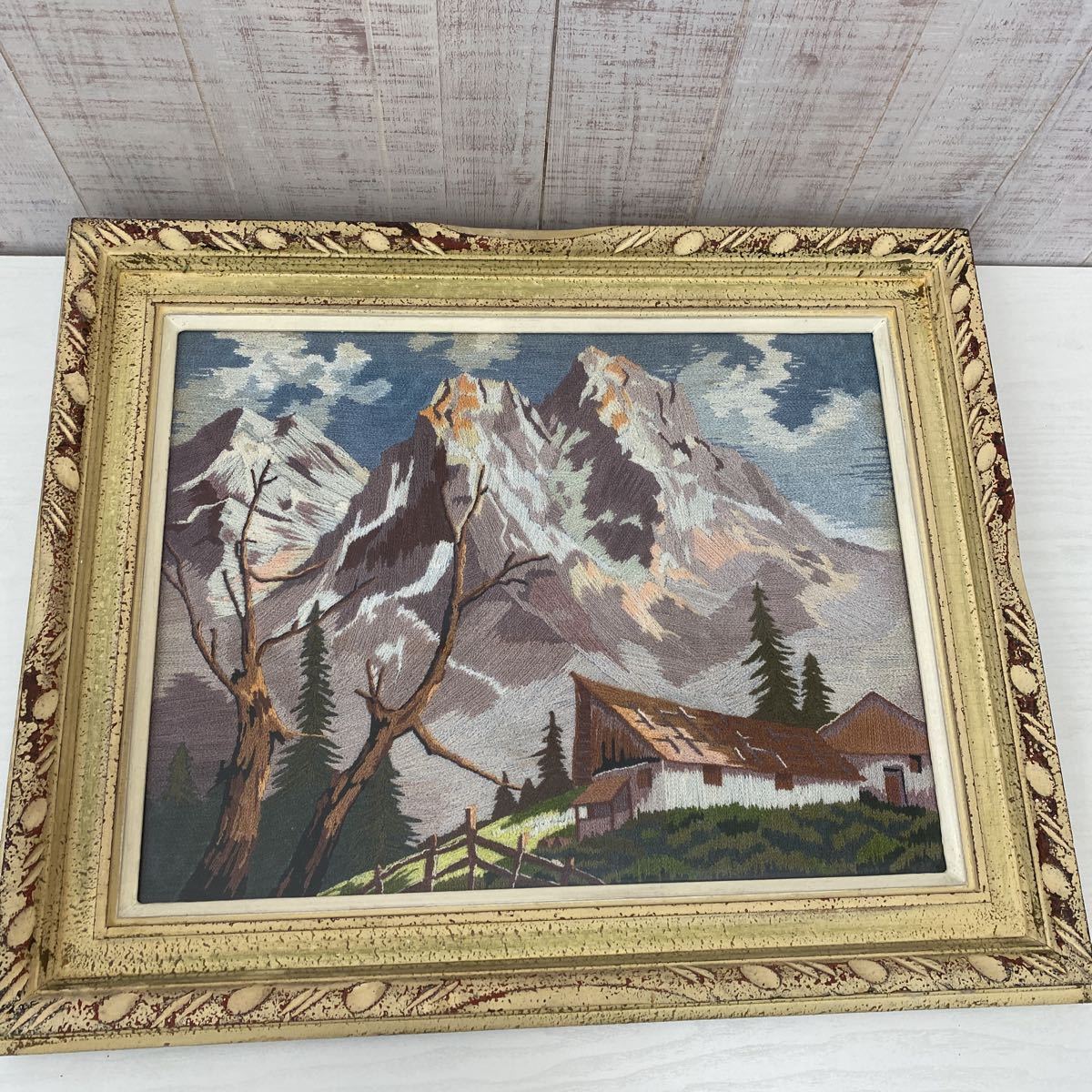 Yahoo!オークション - MATSUBATO BRAND 松鳩 刺繍画 富士山 額装 Yahoo!オークション - MATSUBATO BRAND 松鳩 刺繍画 富士山 額装