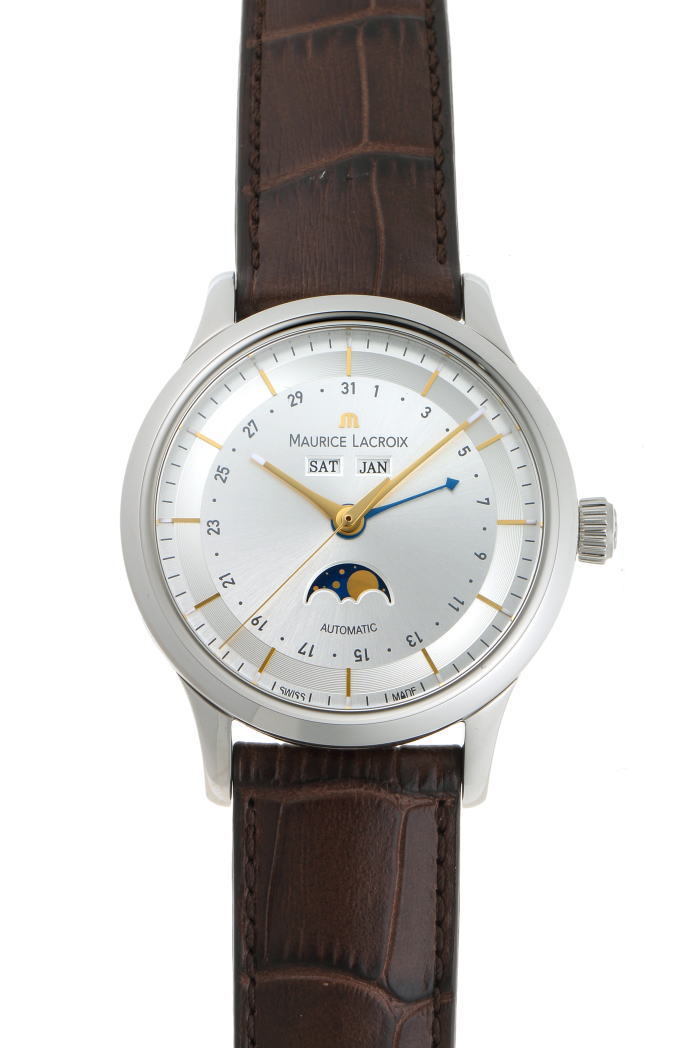 MAURICE LACROIX Maurice Lacroix re* Classic Triple calendar moon phase automatic LC6068 SS men's clock 2000323