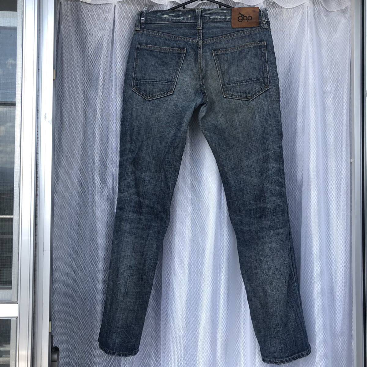  blue GAP white oak / corn Denim *REGULAR FIT STRAIGHT/W30* red ear American made cloth cell bijiWHITE OAK/CONE DENIM Gap jeans 