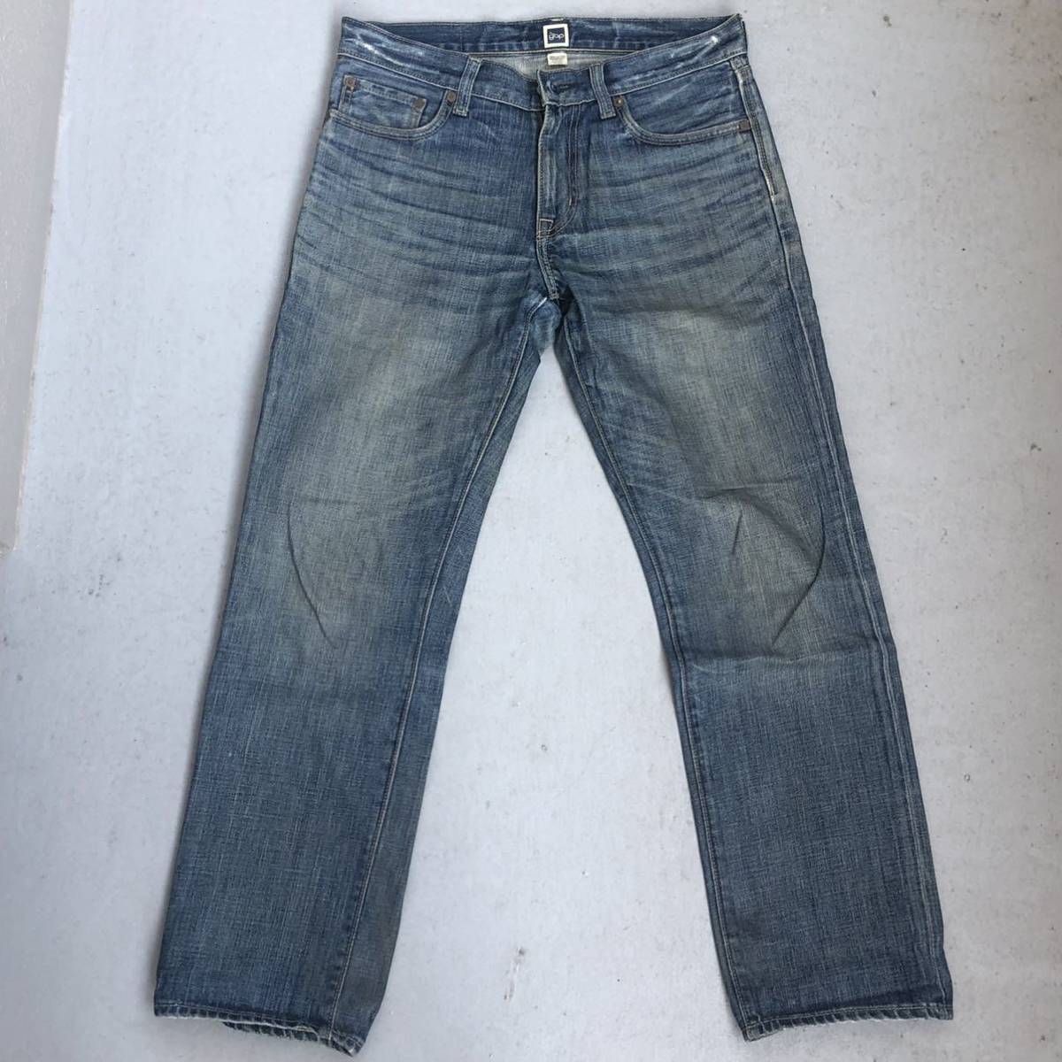  blue GAP white oak / corn Denim *REGULAR FIT STRAIGHT/W30* red ear American made cloth cell bijiWHITE OAK/CONE DENIM Gap jeans 