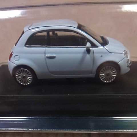 京商 1/64 フィアット 2 フィアット 500 水色 FIAT 500 ライトブルー 2007 第79弾_画像7