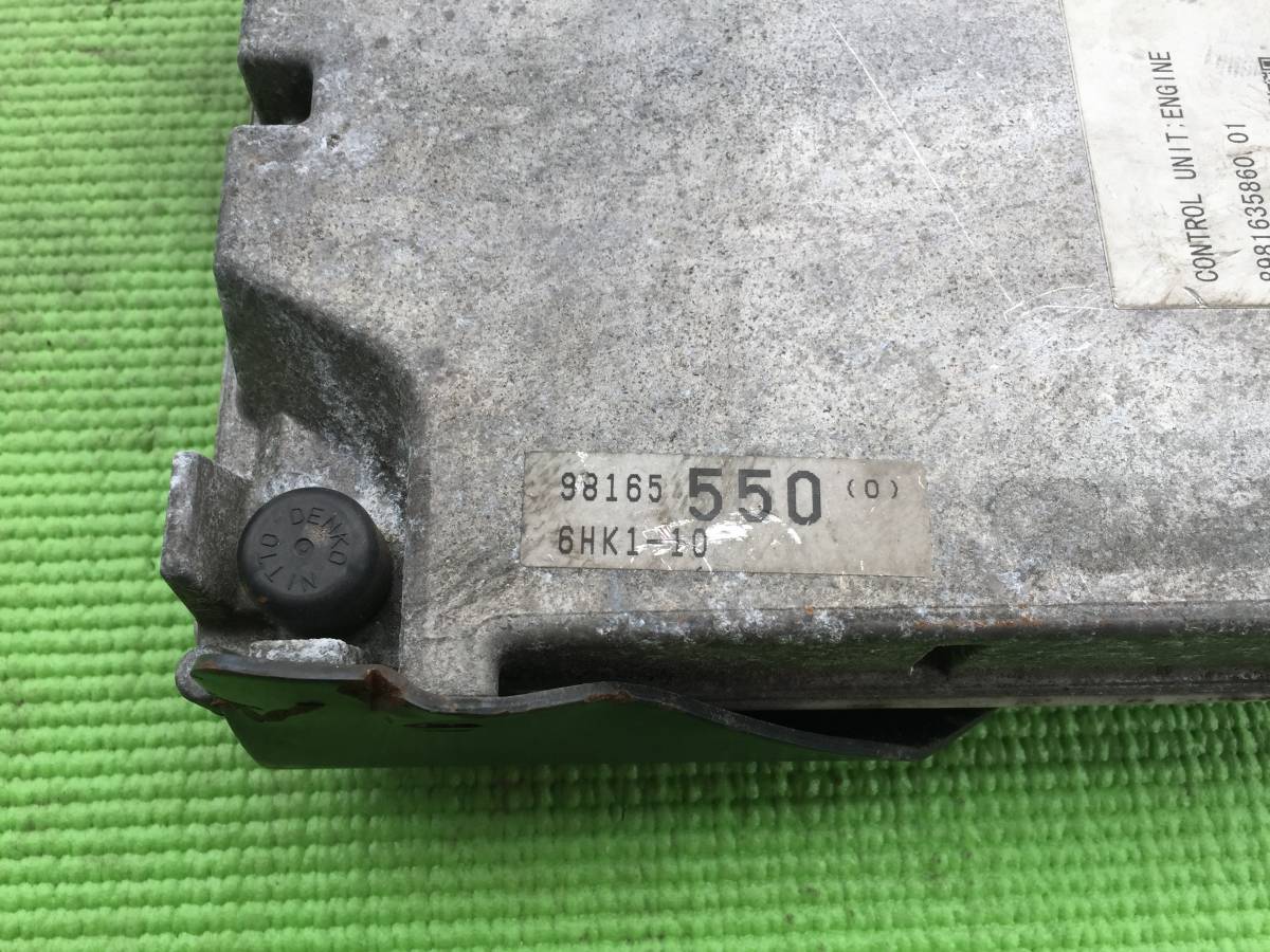 ECU21I25 Isuzu Forward 6HK1 engine control unit 8981635860 law 20