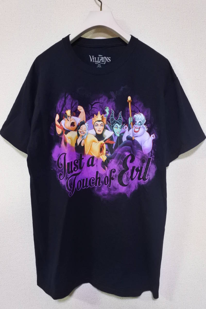 Disney Villains Just A Touch Of Evil Tee Size Kids M ディズニー ヴィランズ 悪役 Tシャツ ブラック Product Details Yahoo Auctions Japan Proxy Bidding And Shopping Service From Japan