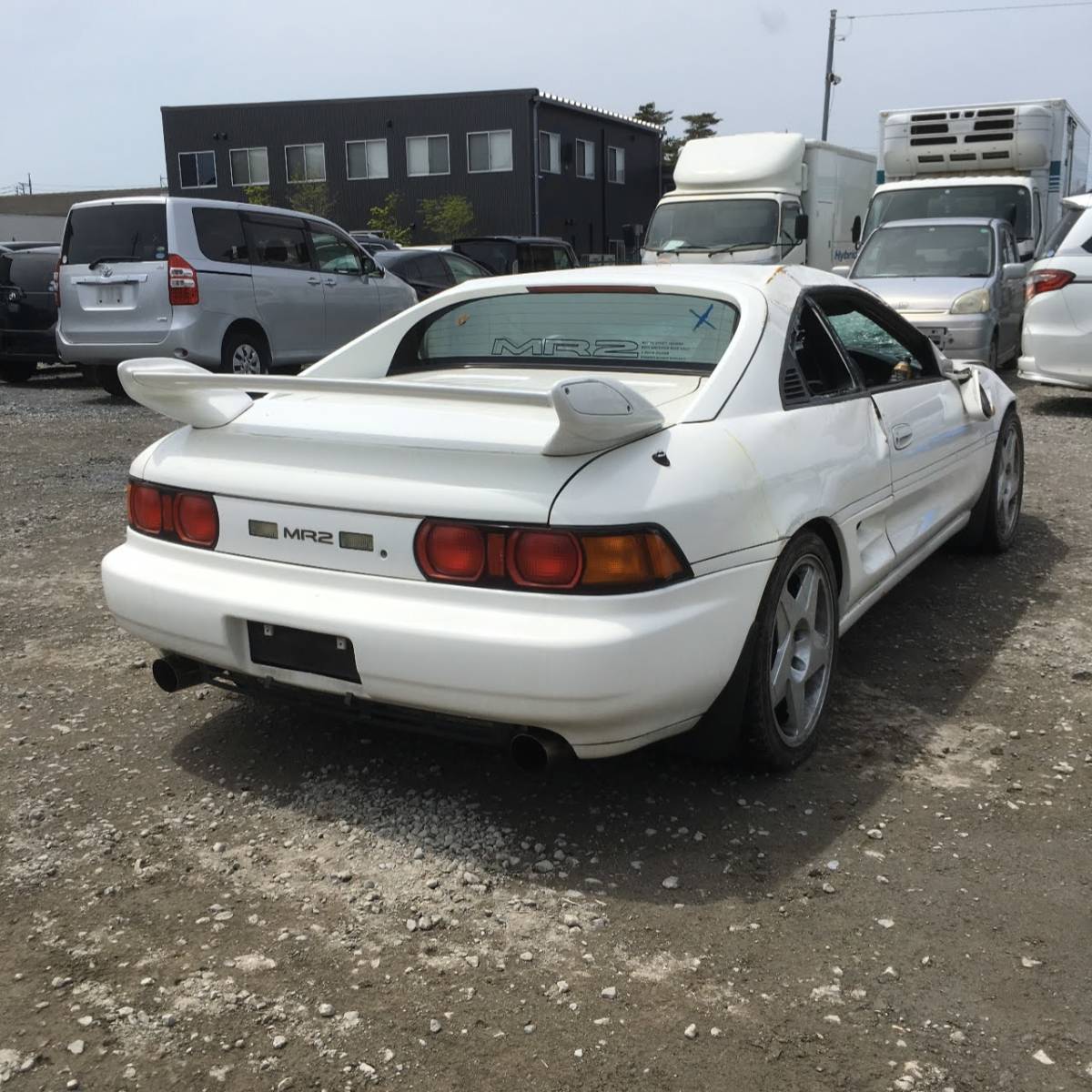 B-735　絶版　MR-2　MR2　後期　SW20　純正　ドア　ウェザーストリップ　アウターモール　運転席側_画像6