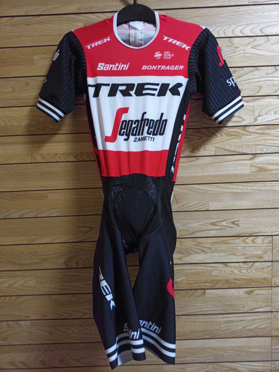 Yahoo!オークション - 支給品 Trek Segafredo 半袖スキンスーツ Yahoo!オークション - 支給品 Trek Segafredo 半袖スキンスーツ