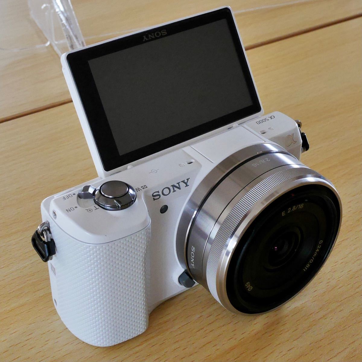 ソニー sony α5000 ミラーレス一眼カメラ 16mm/2 8 パンケーキ ソニー sony α5000 ミラーレス一眼カメラ 16mm/2 8 パンケーキ