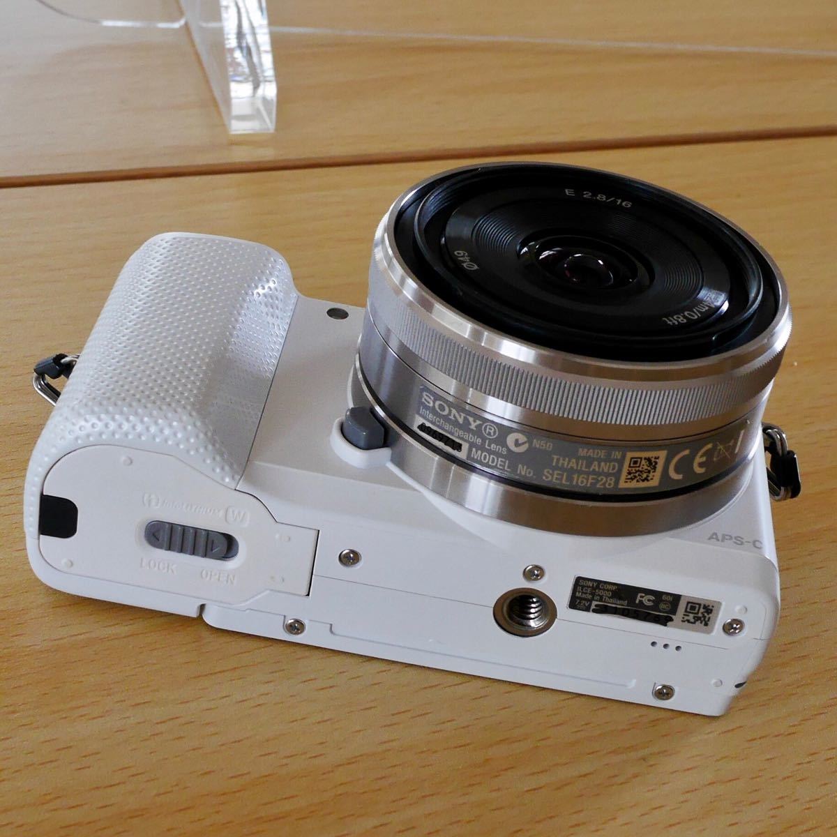 ソニー sony α5000 ミラーレス一眼カメラ 16mm/2 8 パンケーキ ソニー sony α5000 ミラーレス一眼カメラ 16mm/2 8 パンケーキ