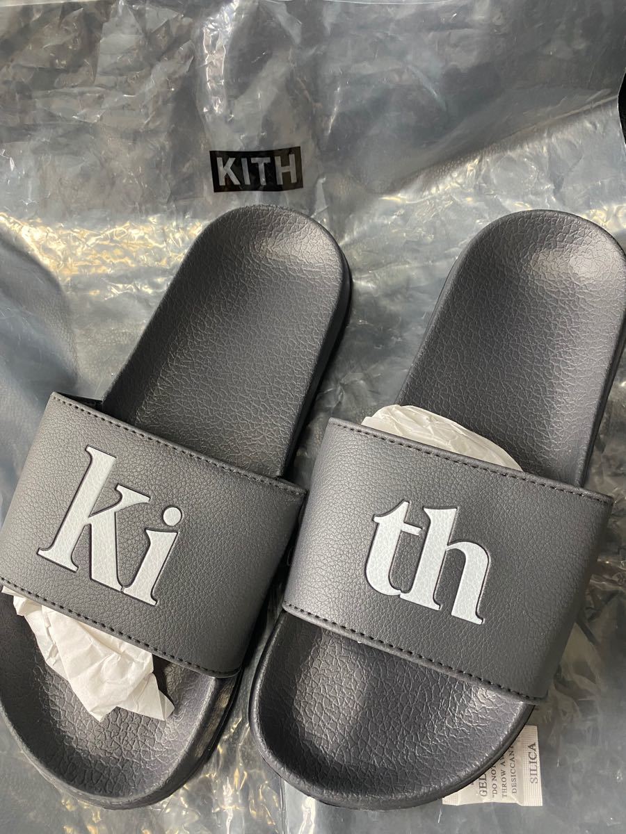 格安高評価 Kith Serif Summer Slides Canvas 27.0cm Ifrpv