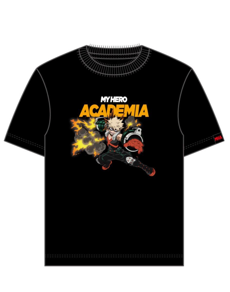 【size M】僕のヒーローアカデミア 爆豪勝己 Tシャツ 公式ライセンス商品