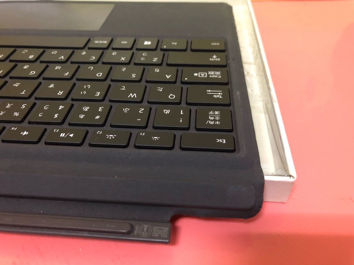 surface pro4 pro5 pro3 pro6 pro7 など用指紋認識付き純正 タイプカバー