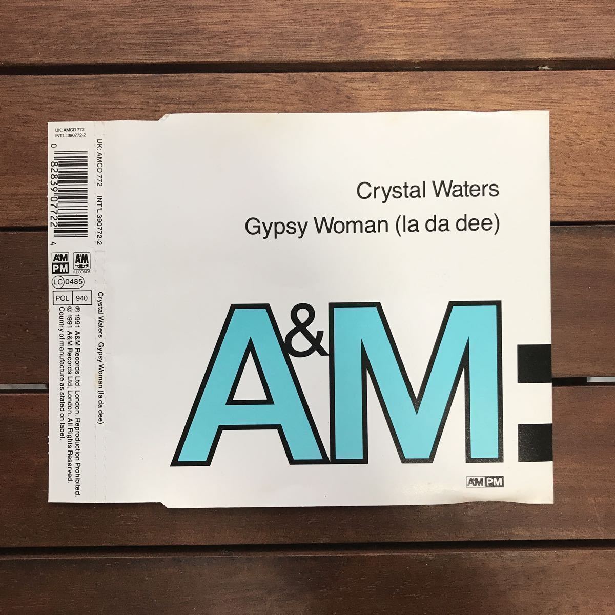【house】Crystal Waters / Gypsy Woman (La Da Dee)［CDs］《7b059 9595》_画像1
