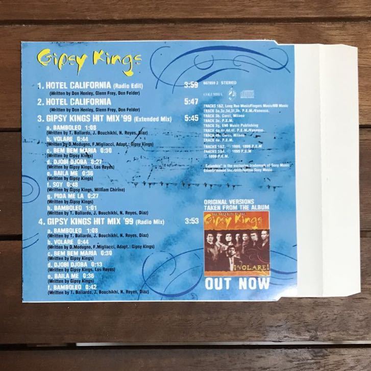 【r&b】Gipsy Kings / Hotel California _ megamix［CDs］《7f006 9595》_画像2