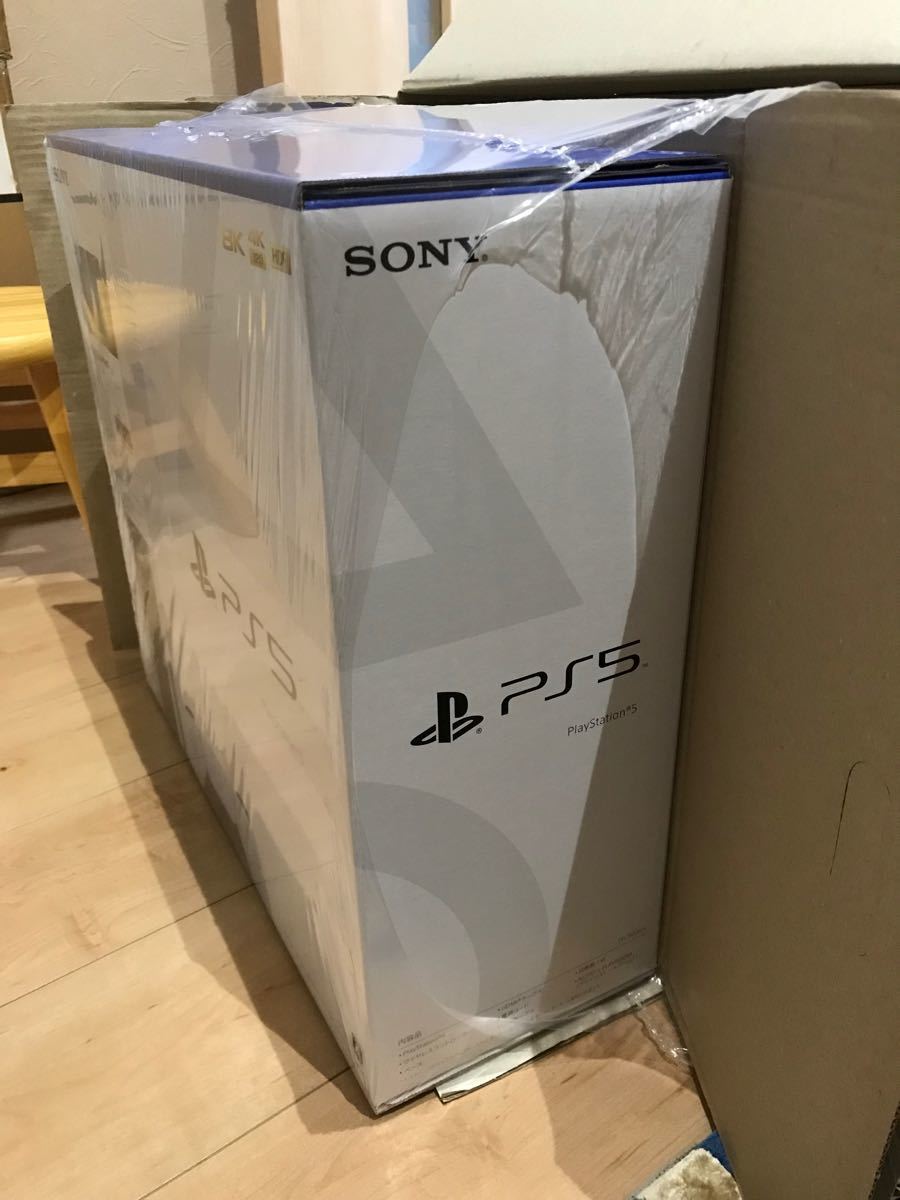 新品未開封　ps5本体　PlayStation5 ディスクドライブ搭載最新モデル(2021年8月モデル)