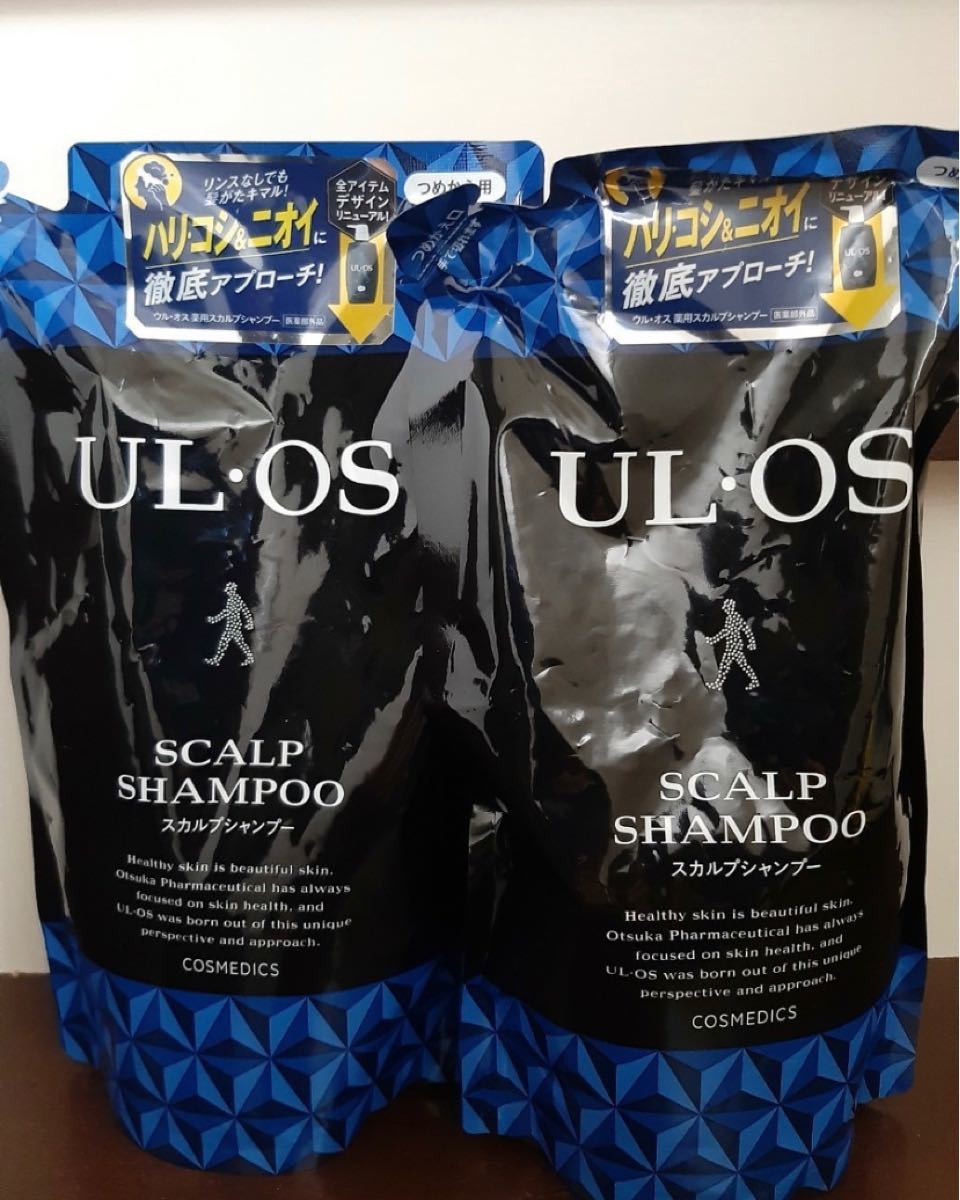 ウル・オス　ULOS　薬用スカルプシャンプー　ボトル　新品　詰め替え　420ml  ウルオス