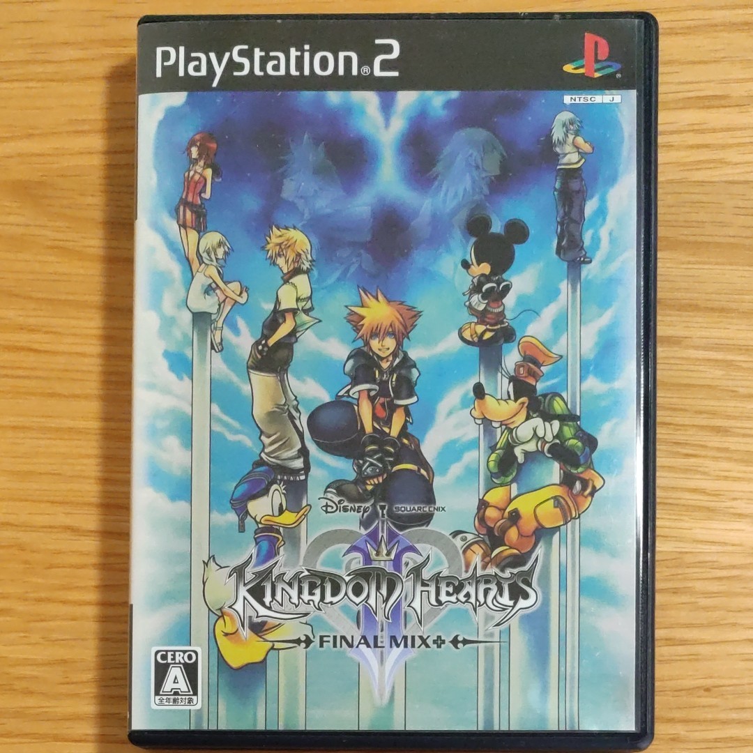 PS2 キングダムハーツ2 ファイナルミックス チェインオブメモリーズ セット プレステ2 KH2 FM 送料無料