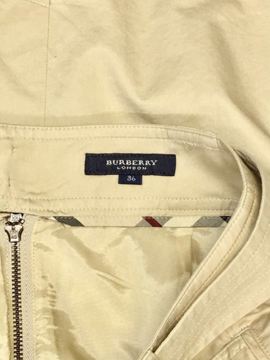 美品！ クリーニング◎ Burberry バーバリー スーツ 38 [M] ベージュ セットアップ ジャケット スカート 上下 入学式 卒業式 フォーマル _画像10