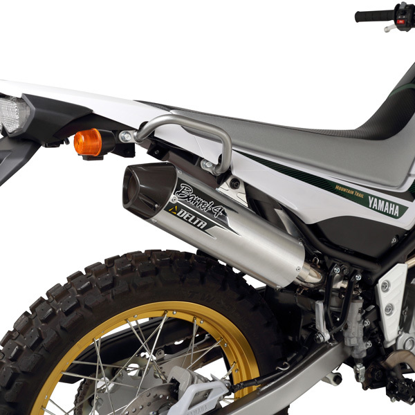 YAMAHA ヤマハ SEROW250 セロー250 XT250 XT250X 2008-2017 用 バレル4S スリップオンマフラー JMCA認定モデル