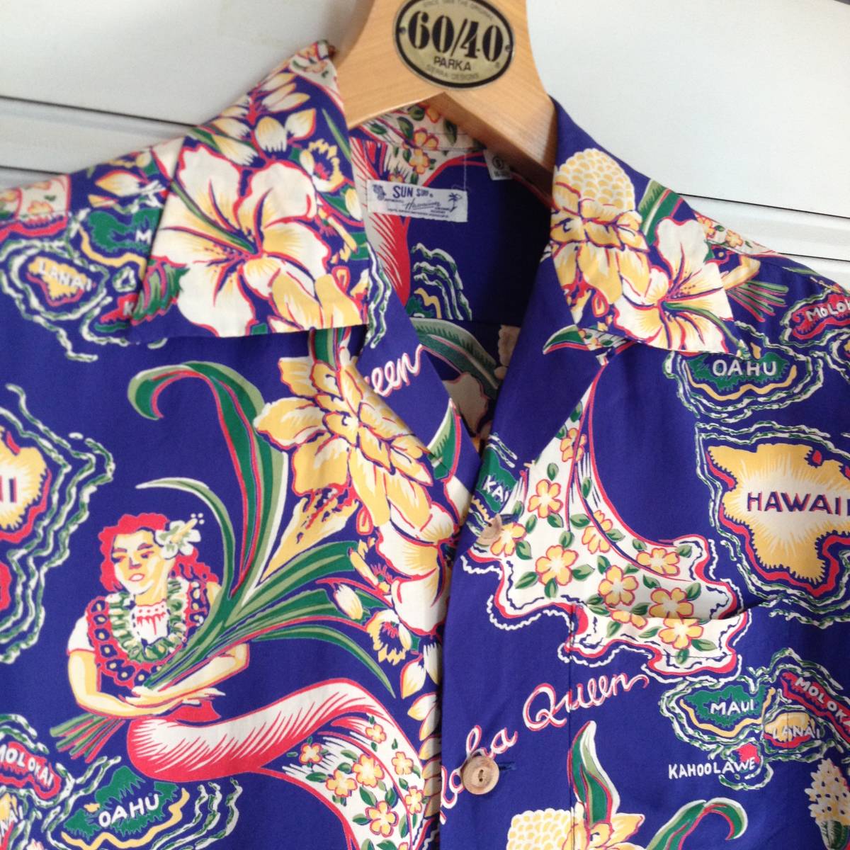 ビンテージ 希少アロハ】サンサーフ SUNSURF ALOHA QUEEN ビンテージ 希少アロハ】サンサーフ SUNSURF ALOHA QUEEN