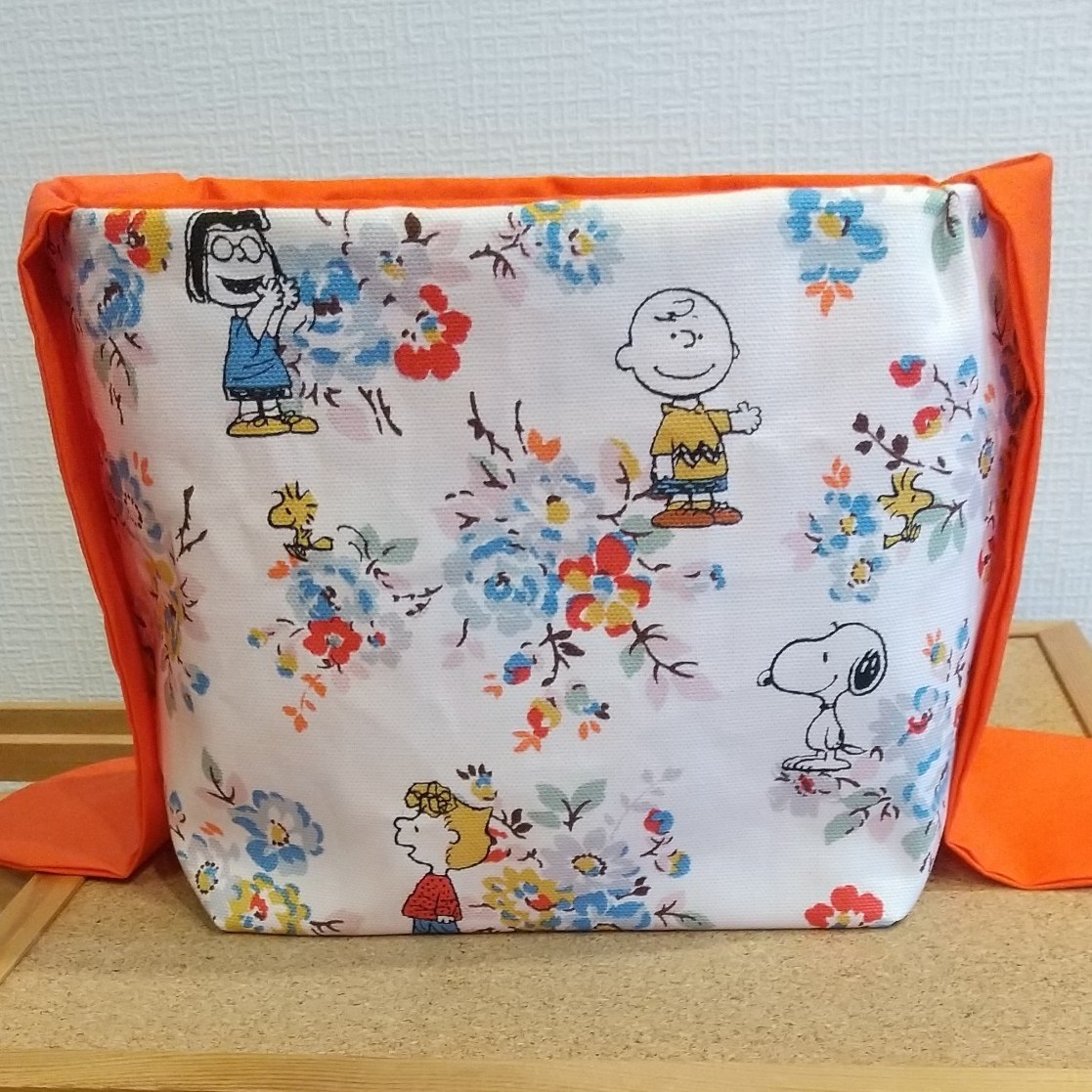 リボンお弁当袋☆ハンドメイド☆スヌーピー