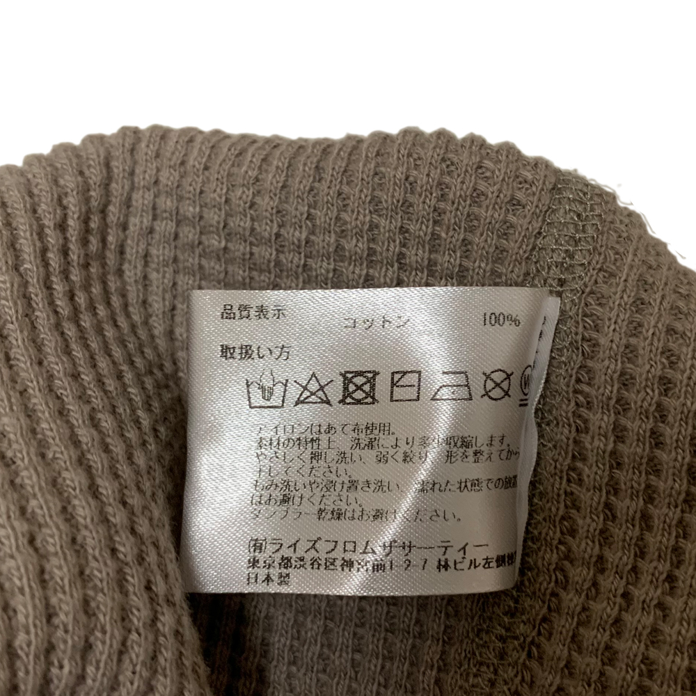 ヤフオク! - アメリカーナ ロゴ刺繍入り ワイドスリーブ サーマル プル...