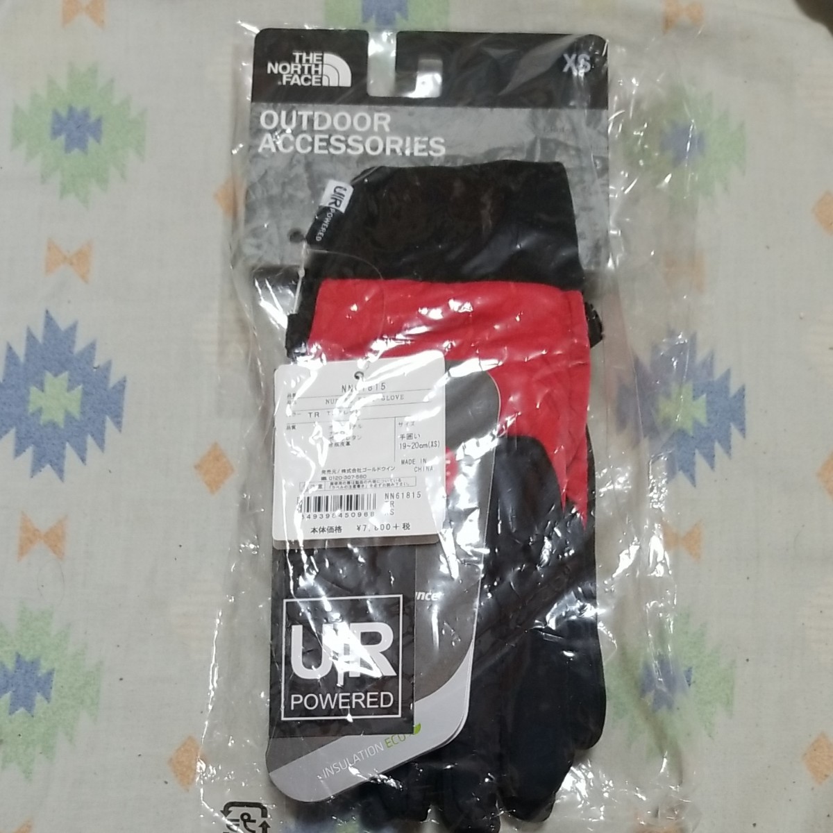  THE NORTH FACE 手袋  GLOVE ヌプシイーチップグローブ NN61815