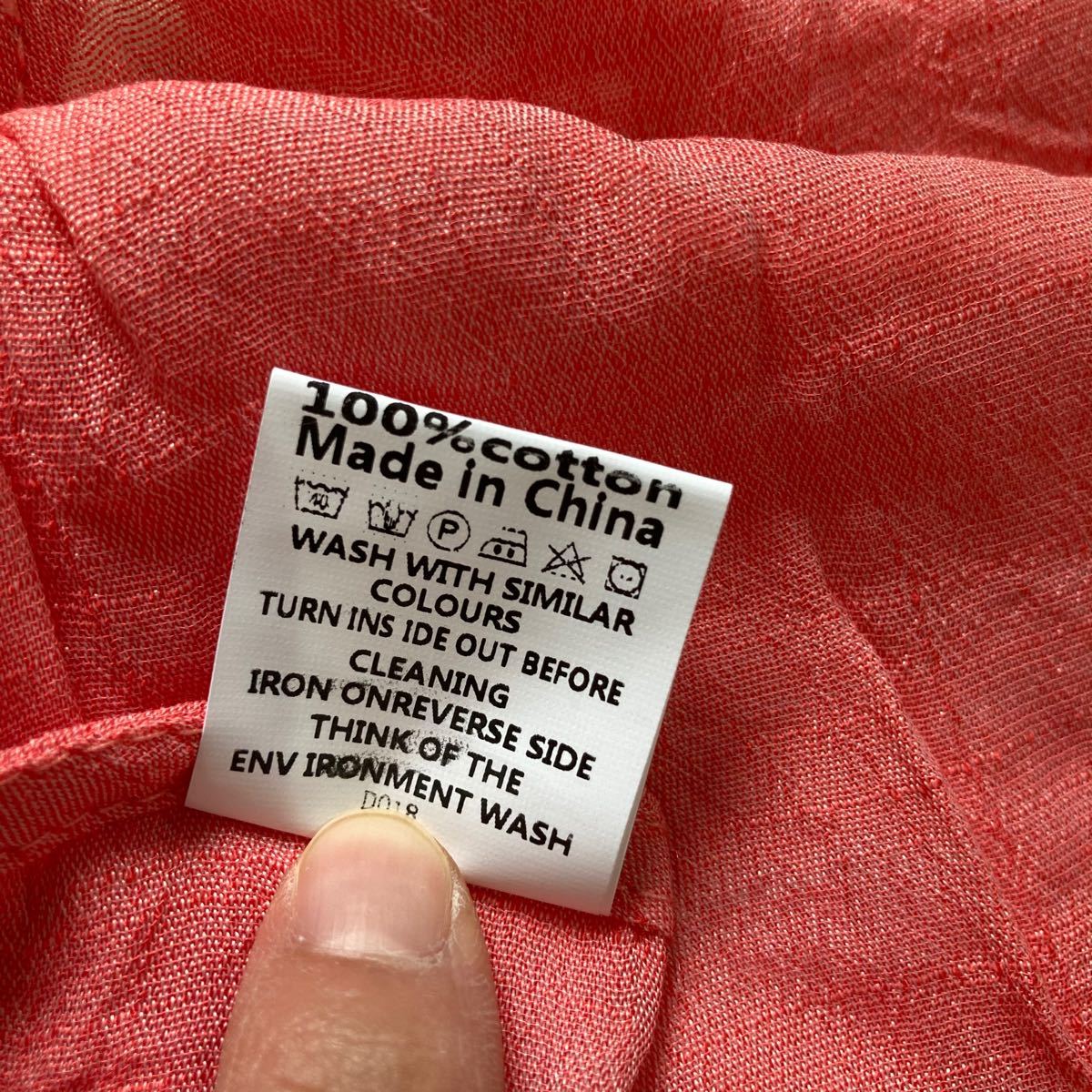 チュニック　カットソー　tシャツ　半袖　トップス　プルオーバー　シャツ　ワンピース　透け　インポート　輸入　韓国　赤　ピンク　Ｌ