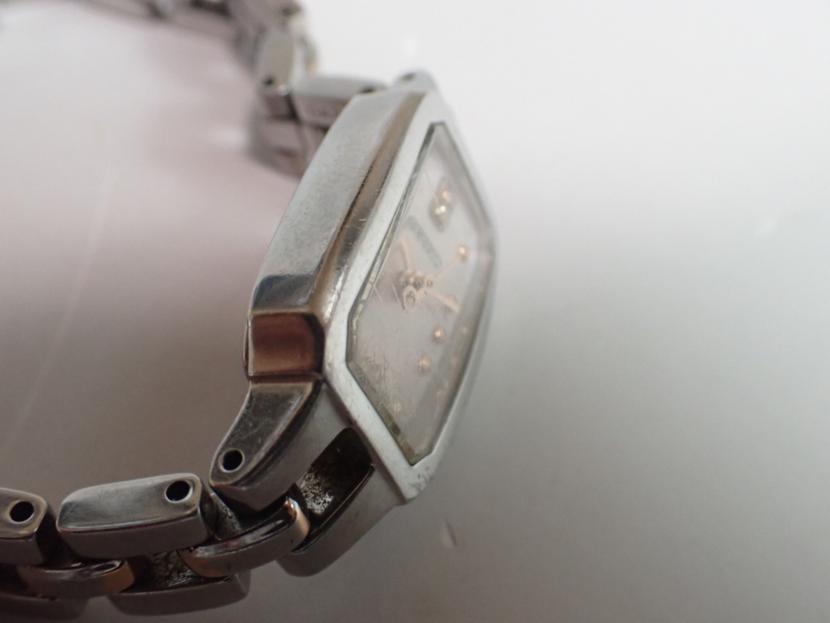 SEIKO セイコー レディース 腕時計　クォーツ 1N01-0PD0 ピンクダイヤル_画像8