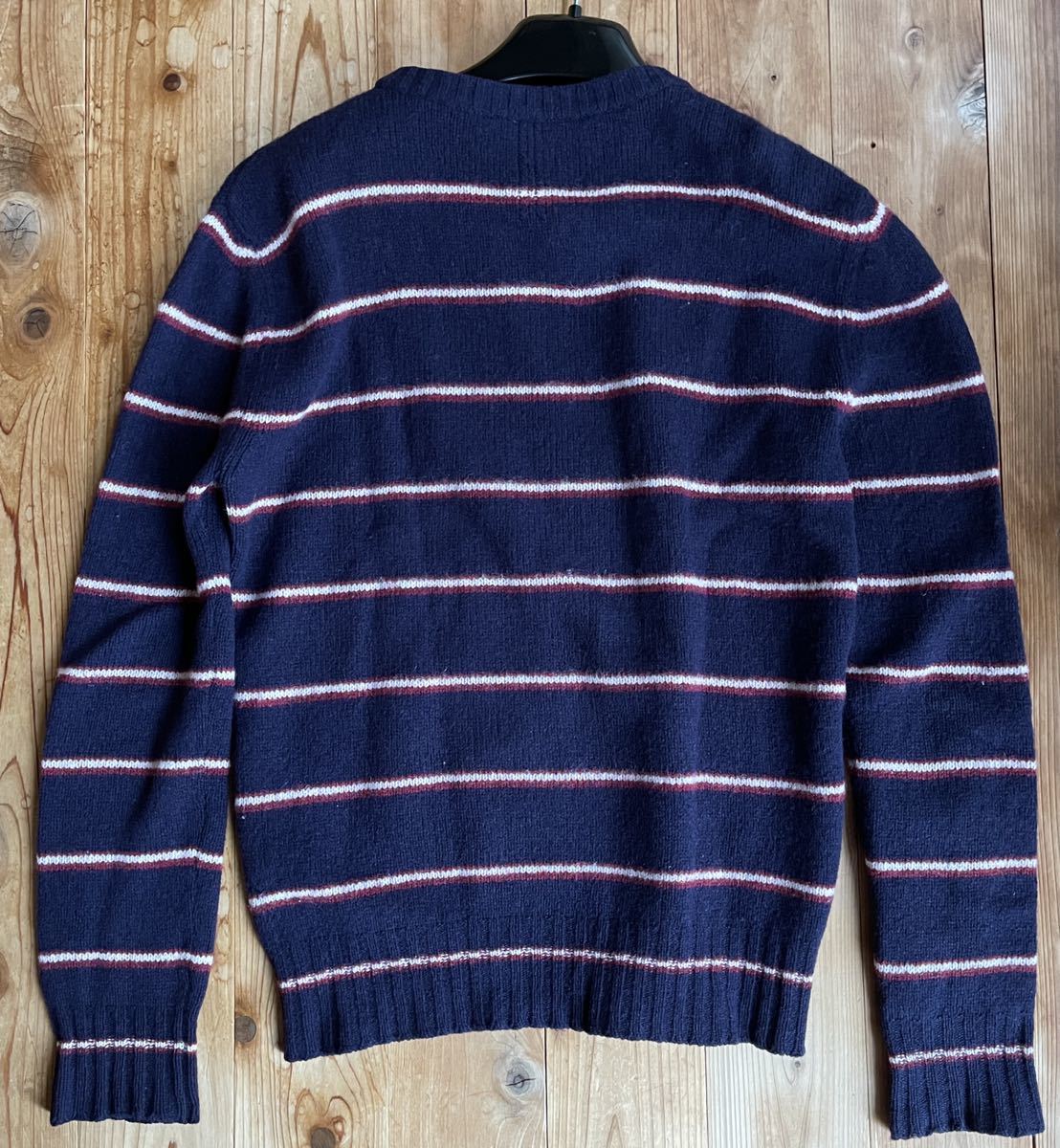 [ быстрое решение ] обычная цена 9 десять тысяч редкий 14AW солнечный rolan Париж окантовка вязаный S свитер 