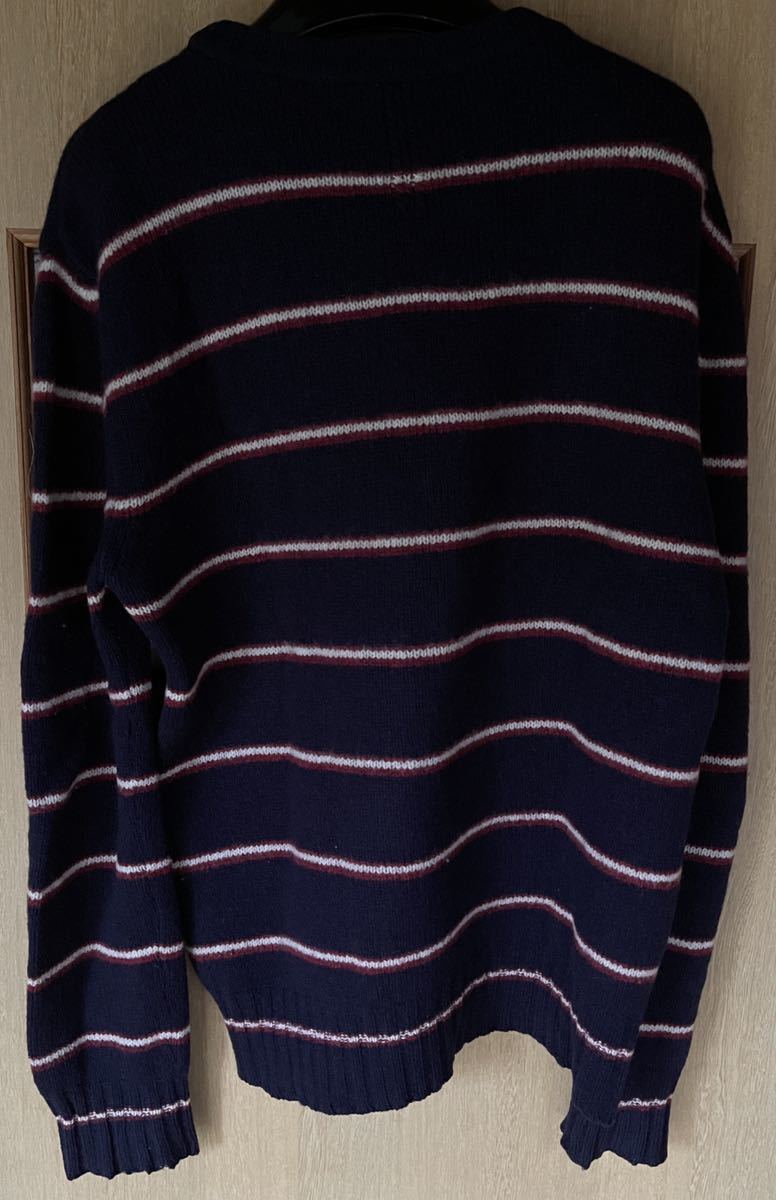 [ prompt decision ] regular price 9 ten thousand rare 14AW sun rolan Paris border knitted S sweater 