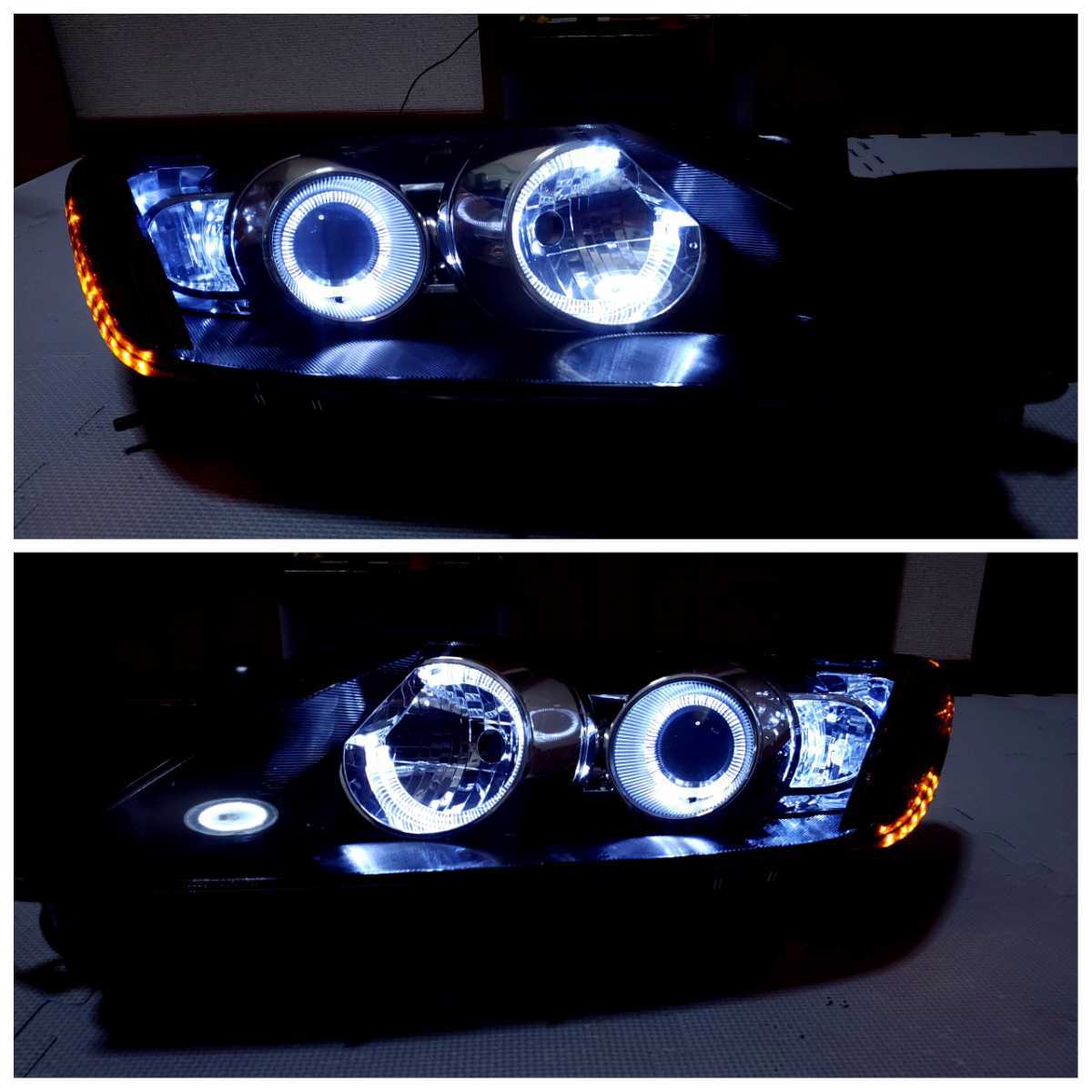 * бесплатная доставка * ER3P Mazda CX-7 в единственном экземпляре обработка оригинальный HID передняя фара левый и правый в комплекте 4 полосный икаринг LED обработка повреждение нет 