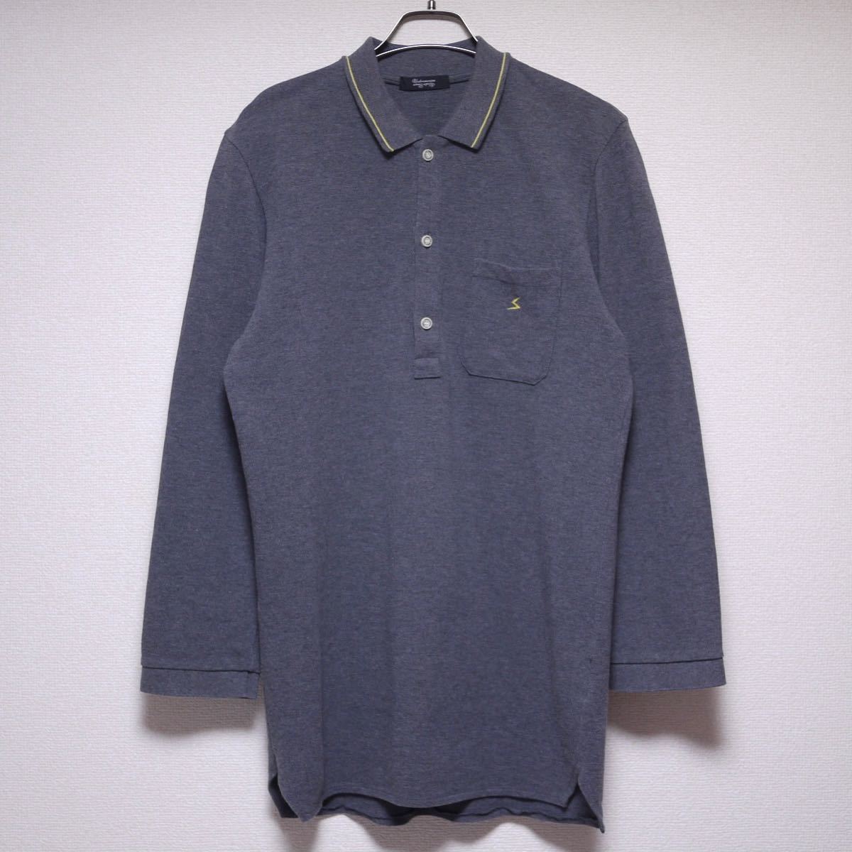 09ss UNDERCOVER 7/S POLO SHIRT Size 3 アンダーカバー 7分丈 ポロシャツ UNDERCOVERISM アンダーカバーイズム