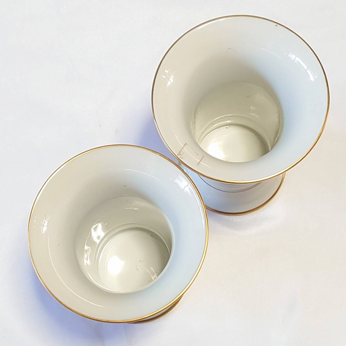 花瓶 花活け 2コ HOCHST ヘキスト ハンドペイント 花の模様 花瓶 花活け 2コ HOCHST ヘキスト ハンドペイント 花の模様