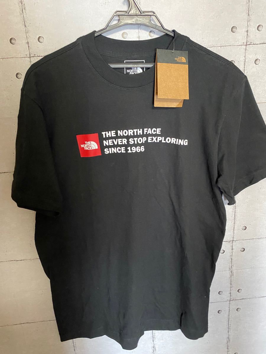 THE NORTH FACE ボックスロゴTシャツ　Mサイズ　USモデル