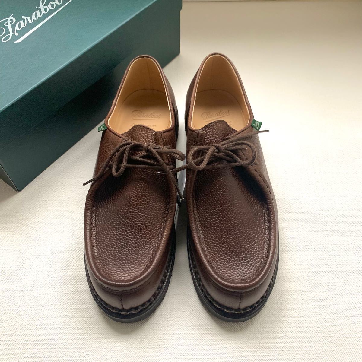 新品 Paraboot パラブーツ MICHAEL ミカエル MARRON GR EBENE 42 新品 Paraboot パラブーツ MICHAEL ミカエル MARRON GR EBENE 42