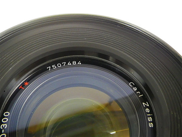 ジャンク品 CONTAX Carl Zeiss Vario-Sonnar 100-300mm F4.5-5.6 T* 望遠レンズ コンタックスマウント ズームの画像5