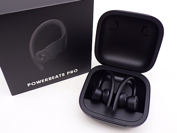 beats Powerbeats Pro 完全 ワイヤレスイヤホン MV6Y2PA/A ブラック 付属完備 イヤフォン 黒 Bluetooth  スポーツ 動作OK
