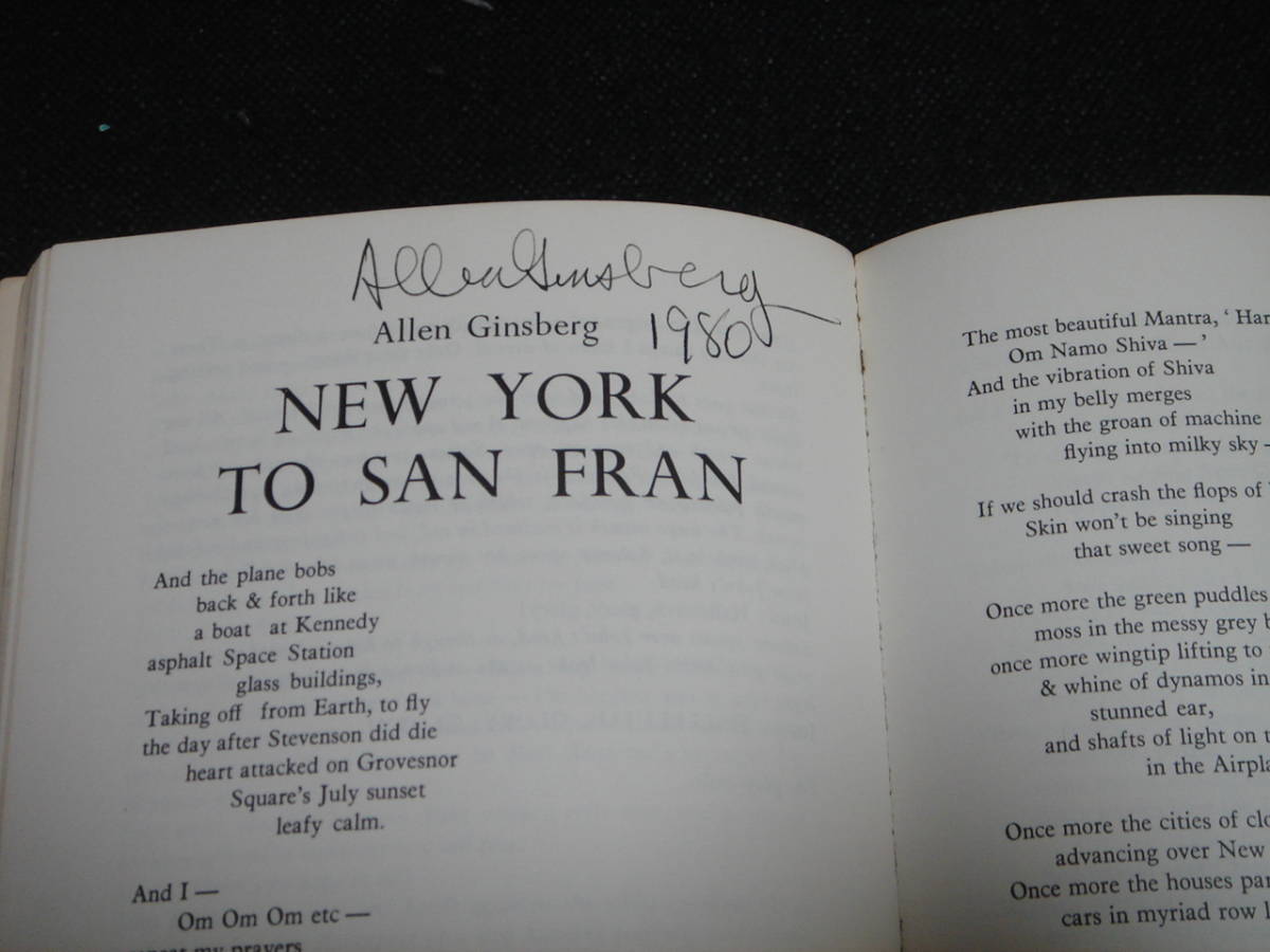  с автографом /Hand Signed#a Len * серебристый z балка g/Allen Ginsberg[CITY LIGHTS JOURNAL]1966 год No3# Lawrence * мех Lynn geti/ иностранная книга 