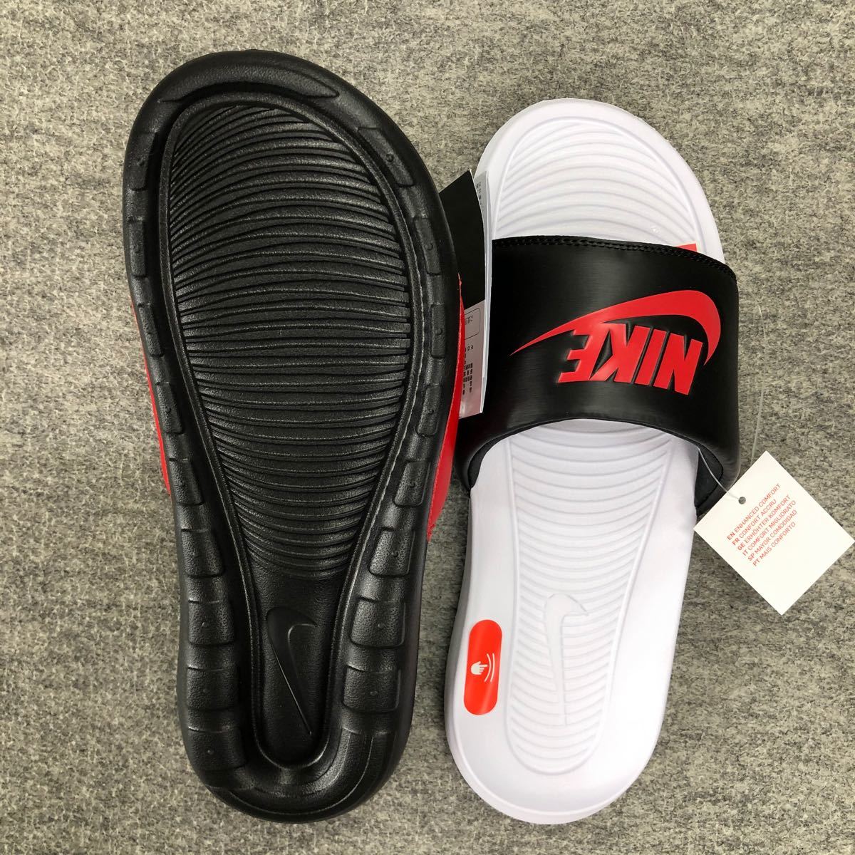 新品 ナイキ ベナッシ サンダル ミスマッチ NIKE 赤 白 黒 28 新品 ナイキ ベナッシ サンダル ミスマッチ NIKE 赤 白 黒 28