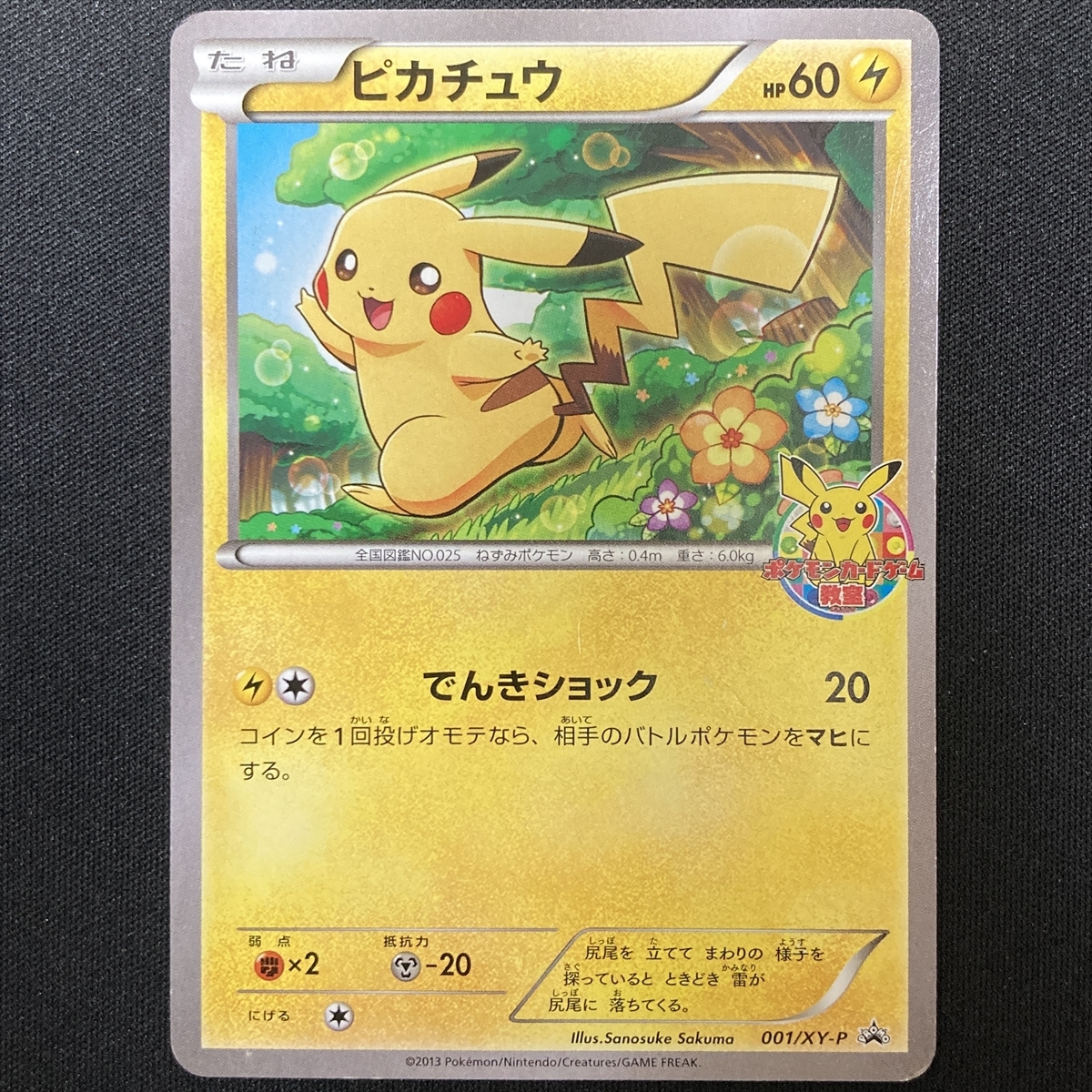 Yahoo!オークション - Pikachu No.001/XY-P Pokemon Card Yahoo!オークション - Pikachu No.001/XY-P Pokemon Card