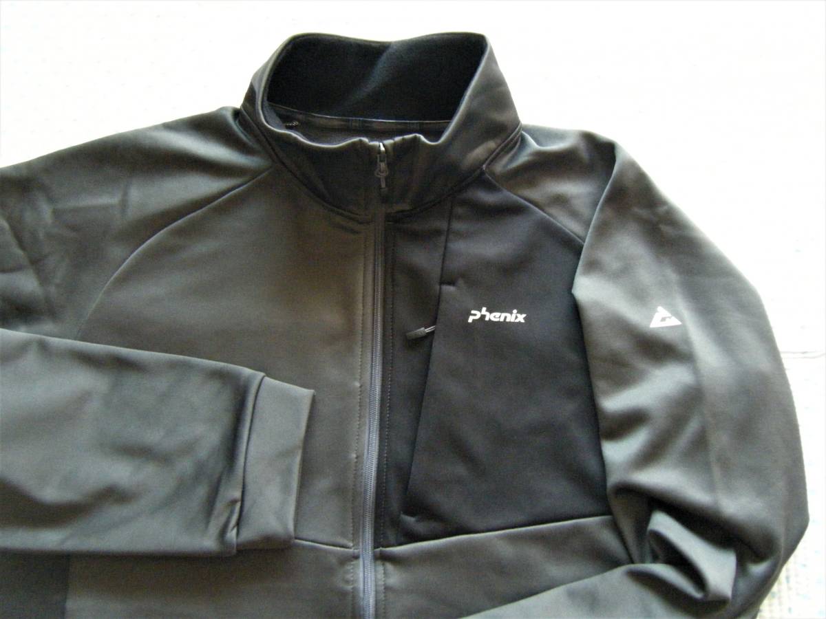 フェニックス　phenix　Shrewd Jacket　アウトドア用高機能/防寒フリースジャケット　グレー系　サイズ XL　吸水速乾/ストレッチ/消臭機能_画像2