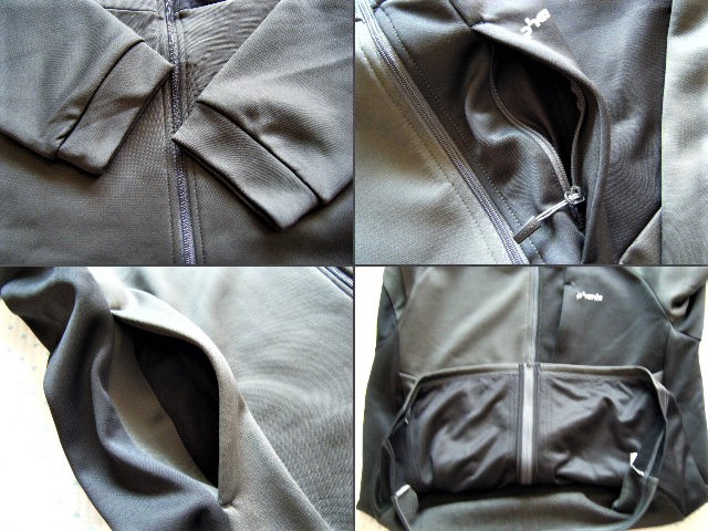 フェニックス　phenix　Shrewd Jacket　アウトドア用高機能/防寒フリースジャケット　グレー系　サイズ XL　吸水速乾/ストレッチ/消臭機能_画像7