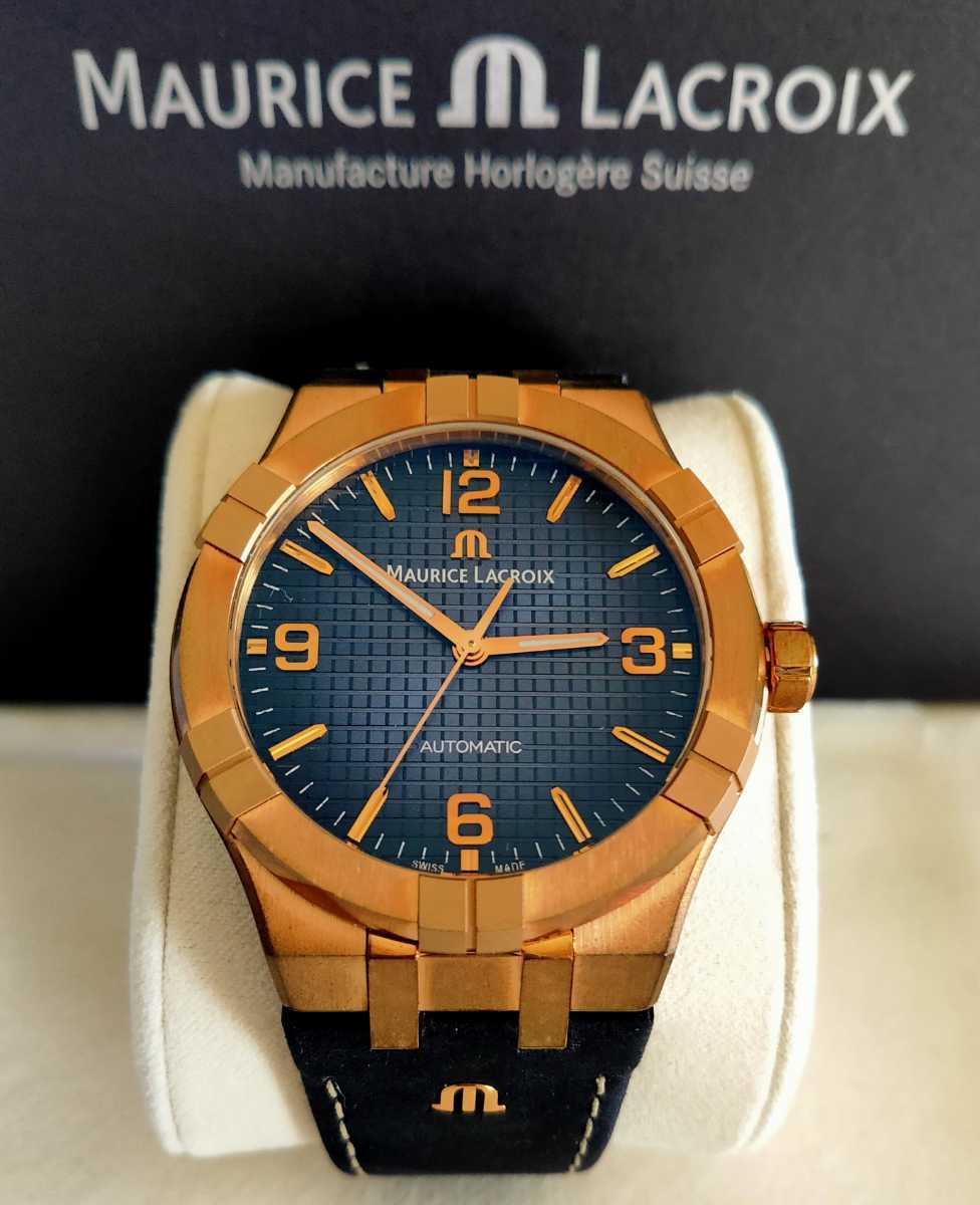 MAURICE LACROIX モーリス・ラクロア アイコン オートマティック ブロンズ AIKON Automatic Bronze Limited AI6008-BRZ01-420-1 _画像1